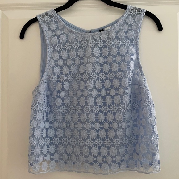 Divided Tops - Adorable Front Knit Cropped Tank